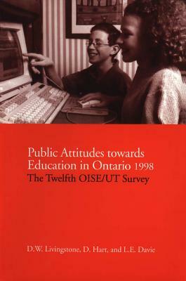 Public Attitudes Towards Education in Ontario 1998: The Twelfth OISE/UT Survey by Lynn E. Davie, D. Hart, D. W. Livingstone