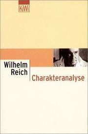 Charakteranalyse by Wilhelm Reich