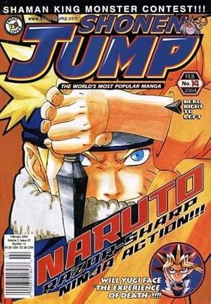 Shonen Jump, February 2004 Vol.2, Issue 14 by Eiichiro Oda, Masami Kurumada, Kazuki Takahashi, Akira Toriyama, Hiroyuki Takei, Masashi Kishimoto, Yoshihiro Togashi