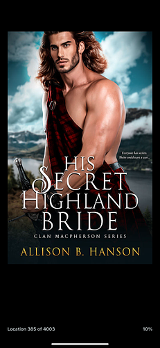 His Secret Highland Bride by Allison B. Hanson