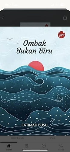 Ombak Bukan Biru by Fatimah Busu, Fatimah Busu