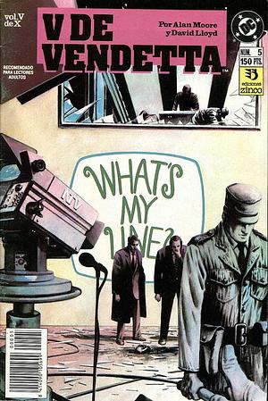 V de Vendetta #5 by David Lloyd, Alan Moore