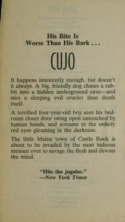 Cujo by Stephen King