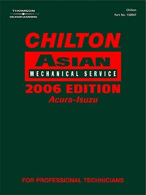 Chilton Asian Mechanical Service Manual Set by Chilton Automotive Books