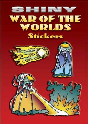 Shiny War of the Worlds Stickers by Jeff A. Menges