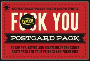 The Fuck You Postcard Pack by Cider Mill Press