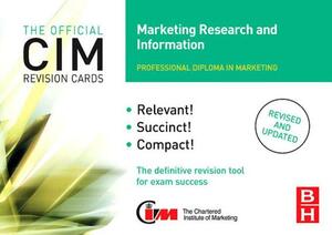 CIM Revision Cards Marketing Research and Information by John Williams