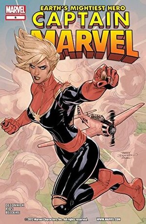 Captain Marvel (2012-2013) #5 by Emma Ríos, Kelly Sue DeConnick, Jordie Bellaire, Joe Caramagna