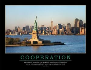 Cooperation Poster by Enna