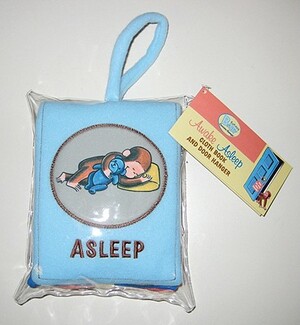 Curious Baby Awake/Asleep Cloth Book (Curious George) by H.A. Rey