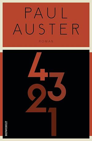 4 3 2 1 by Paul Auster