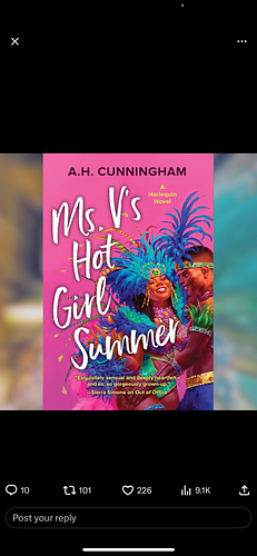 Ms. V's Hot Girl Summer by A.H. Cunningham