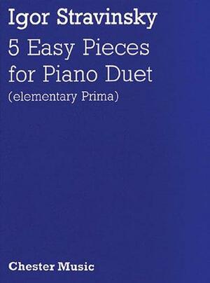 5 easy pieces for piano duet by Igor Stravinsky