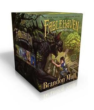 Fablehaven: Complete Set (Boxed Set): Fablehaven; Rise of the Evening Star; Grip of the Shadow Plague; Secrets of the Dragon Sanctuary; Keys to the Demon Prison by Brandon Dorman, Brandon Mull