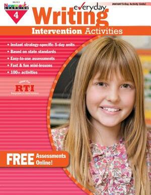 Everyday Writing Intervention Activities Grade 4 Book Teacher Resource by Donna Schmeltekopf Clark