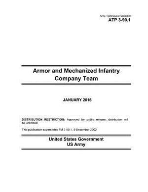 Army Techniques Publication ATP 3-90.1 Armor and Mechanized Infantry Company Team January 2016 by United States Government Us Army