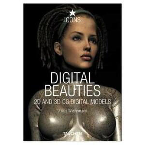 Digital Beauties: 2D and 3D Computer Generated Digital Models by Julius Wiedemann