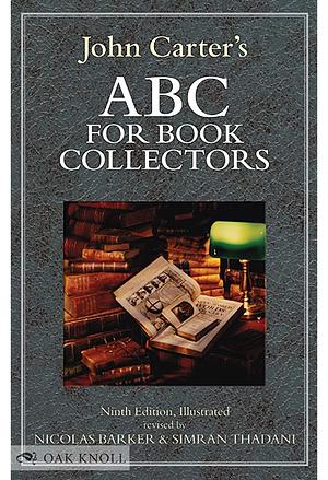 John Carter's ABC for Book Collectors by John Carter