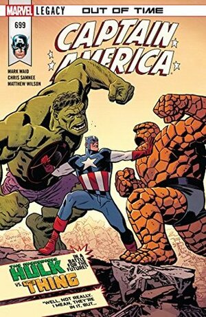 Captain America (2017-2018) #699 by Mark Waid, Chris Samnee