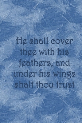 He shall cover thee with his feathers, and under his wings shalt thou trust: Dot Grid Paper by Sarah Cullen