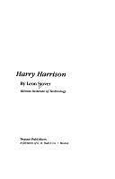 Harry Harrison by Leon E. Stover