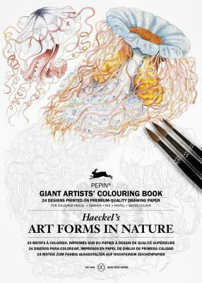 Giant Artists' Colouring Book Artforms in Nature (Haeckel) by Pepin van Roojen