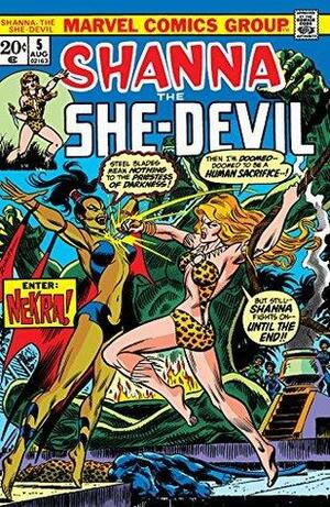 Shanna, The She-Devil #5 by Steve Gerber