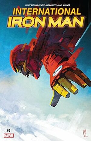 International Iron Man #7 by Alex Maleev, Brian Michael Bendis