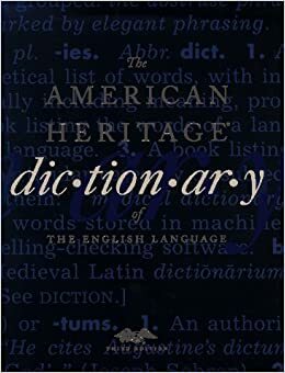 The American Heritage Dictionary of the English Language, Third Edition: Print and CD-ROM Edition by American Heritage