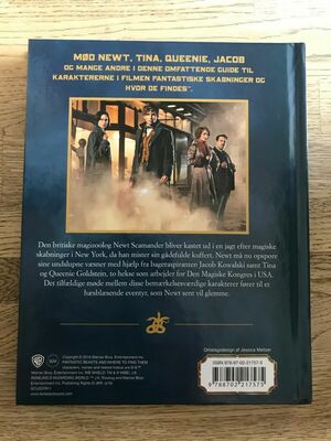 Fantastiske skabninger og hvor de findes - mød karaktererne by Newt Scamander, J.K. Rowling