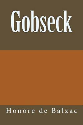 Gobseck by Honoré de Balzac