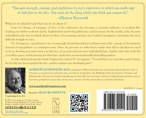 The Thing You Think You Cannot Do: Thirty Truths You Need to Know Now About Fear and Courage by Sean Runnette, Gordon Livingston