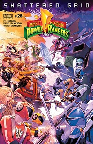 Mighty Morphin Power Rangers #28 by Kyle Higgins, Daniele Di Nicuolo, Jamal Campbell, Matt Herms
