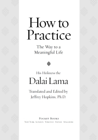 How To Practice: The Way to a Meaningful Life by Jeffrey Hopkins, Dalai Lama XIV