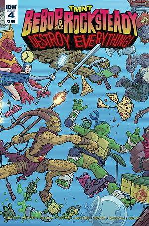 Teenage Mutant Ninja Turtles: Bebop & Rocksteady Destroy Everything #4 by Ben Bates, Dustin Weaver