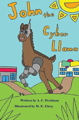 John the Cyber LLama by Mariko Irving, A.C. Peckham