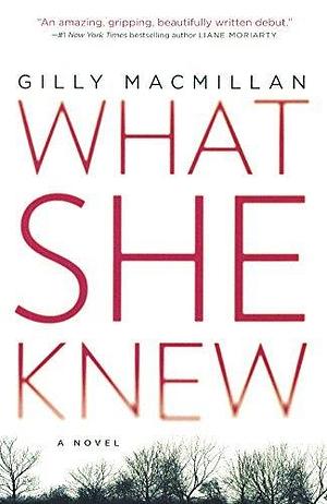 What She Knew: A Novel by Gilly Macmillan, Gilly Macmillan