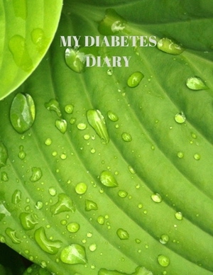 My Diabetes Diary: 90 PAGES OF 8.5 x 11 INCH DAILY RECORD OF YOUR DIABETES CONDITION by Larry Sparks