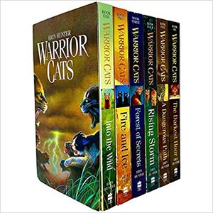 Erin Hunter's Warriors Series (#1-6) : Into the Wild - Fire and Ice - Forest of Secrets - Rising Storm - A Dangerous Path - The Darkest Hour by Erin Hunter