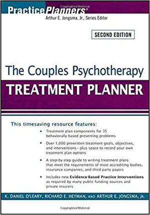 The Couples Psychotherapy Treatment Planner by Richard E. Heyman, K. Daniel O'Leary