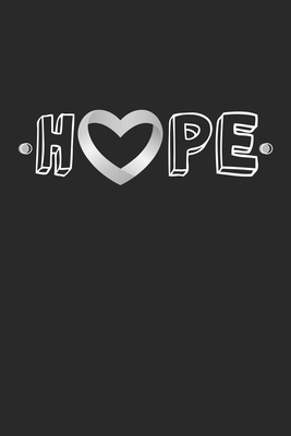 Hope: Lung Cancer Ribbon Cancer Chemo by Publishing Notebook &. Journal