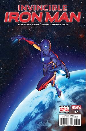 Invincible Iron Man #2 by Brian Bendis
