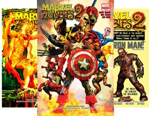 Marvel Zombies: The Complete Collection by Wellinton Alves, Richard Elson, Jason Alexander, Jonathan Maberry, David Wellington, Nick Dragotta, Luca Malisan, Kev Walker, Matt Milla, Sean Phillips, Scott Hanna, Greg Land, Arthur Suydam, Andrea Mutti, Robert Kirkman, Lee Loughridge, June Chung, Fred Van Lente, Simon Bowland, GURU-eFX, Seth Grahame-Smith