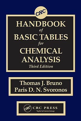 CRC Handbook of Basic Tables for Chemical Analysis by Paris D. N. Svoronos, Thomas J. Bruno