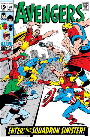 Avengers (1963) #70 by Roy Thomas