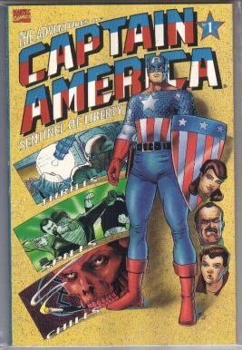 The Adventures of Captain America Sentinel of Liberty, Book One: First Flight of the Eagle by Joe Rubinstein, Kevin Maguire, Fabian Nicieza