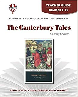 Canterbury Tales - Teacher Guide by Novel Units, Inc., Chaucer, Lumiansky,Trans by Inc, Novel Units
