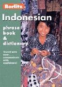 Indonesian Phrase Book by Berlitz Guides