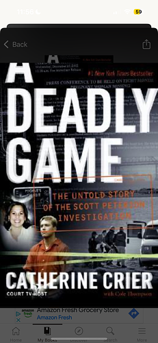 A Deadly Game: The Untold Story of the Scott Peterson Investigation by Catherine Crier