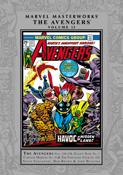 Marvel Masterworks: The Avengers, Vol. 13 by Bob Brown, Gerry Conway, Steve Englehart, Rich Buckler, John Buscema, Jim Starlin, Roy Thomas, Sal Buscema